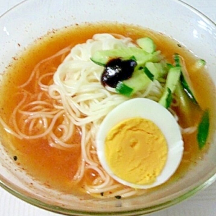 韓国冷麺風そうめん